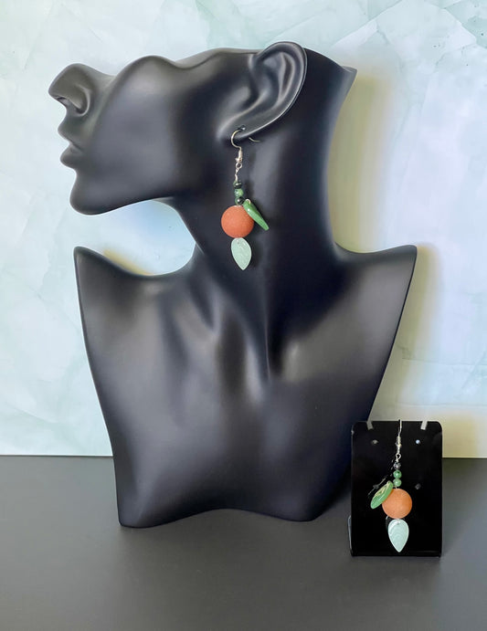 Orange Tree Earrings