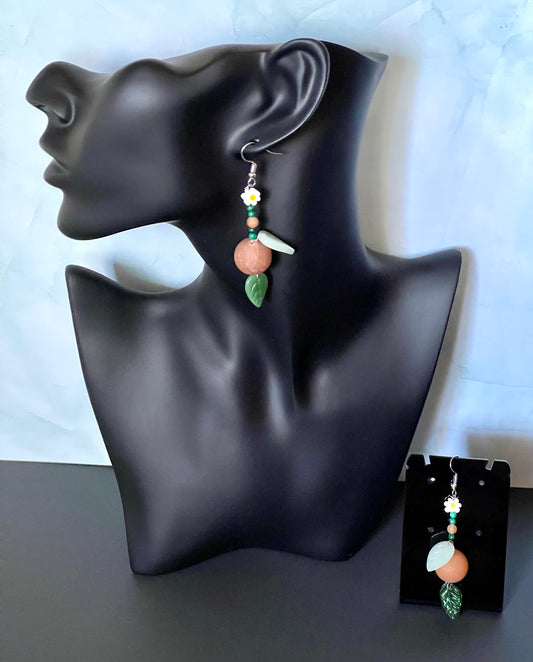 Orange Blossom Earrings