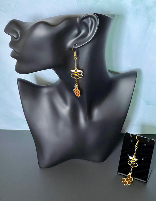 Honeycomb Earrings