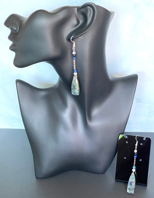 Labradorite Dangle Earrings