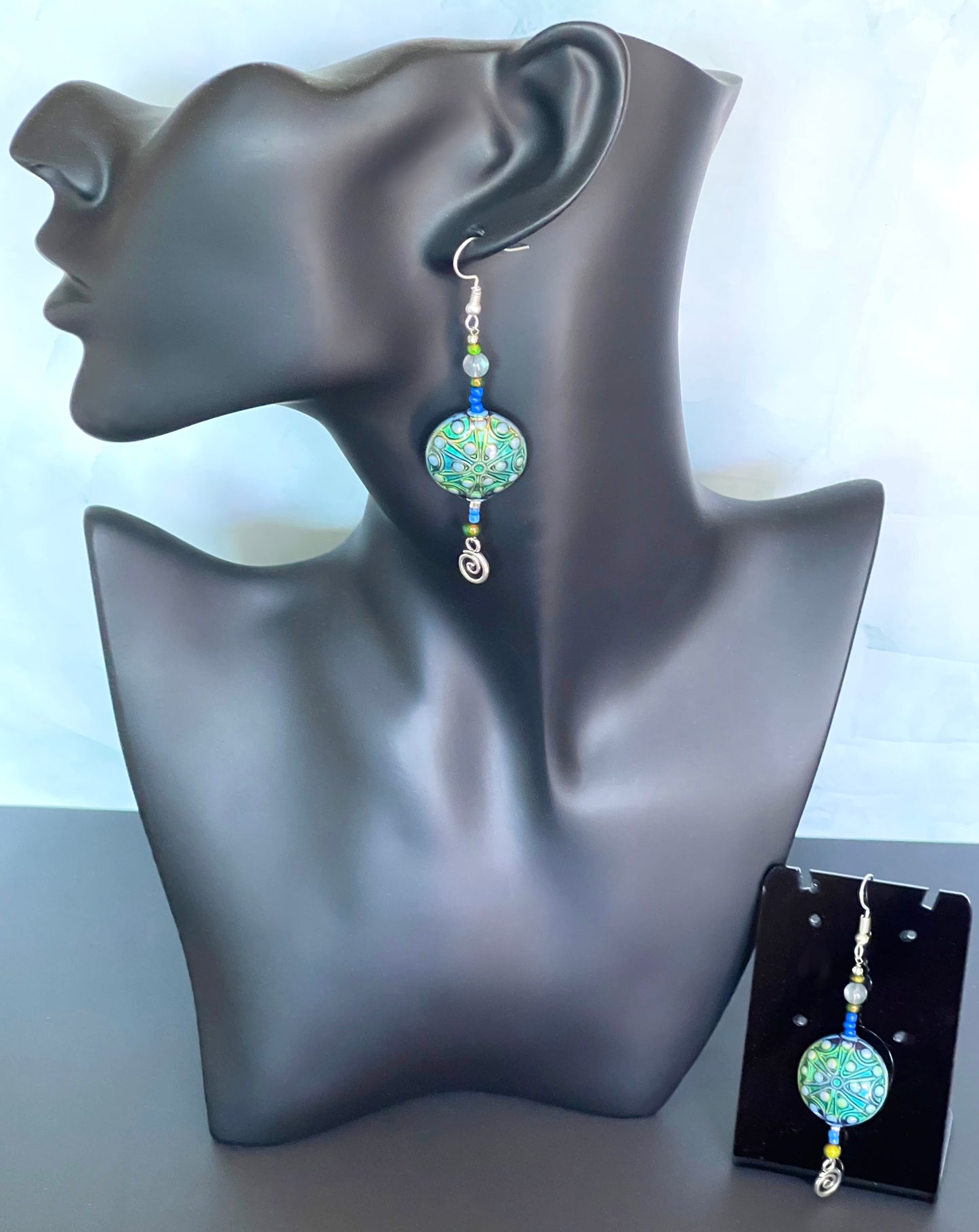 Color Changing Dangle Earrings