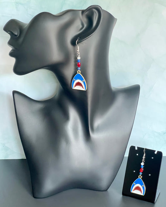 Shark Attack Earrings