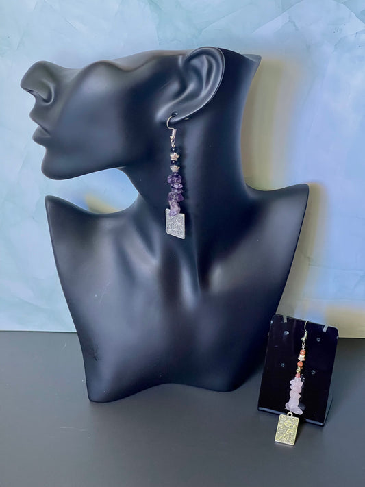 Tarot Card Earrings